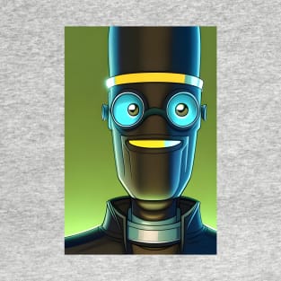 Cute funny robot T-Shirt